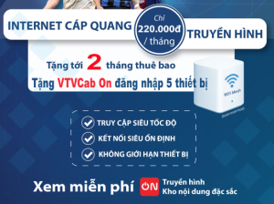 Truyền Hình Internet VTVCab Thạch Thất Hà Nội
